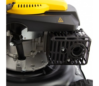 Газонокосилка бензиновая GLD-420, 146 см3, ширина 42 см, 40 л Denzel