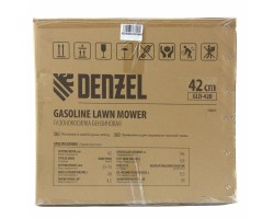 Газонокосилка бензиновая GLD-420, 146 см3, ширина 42 см, 40 л Denzel-foto8