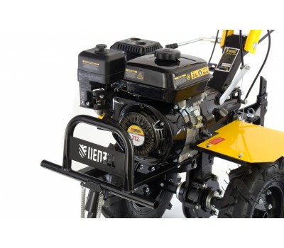 Мотоблок DPT-270X, 7 л.с, дисковое сцепление, ширина 90 см, глубина 35 см, фрез 3 х 4, ВОМ, передачи 2В/1Н Denzel