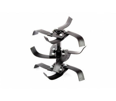 Мотоблок DPT-270X, 7 л.с, дисковое сцепление, ширина 90 см, глубина 35 см, фрез 3 х 4, ВОМ, передачи 2В/1Н Denzel