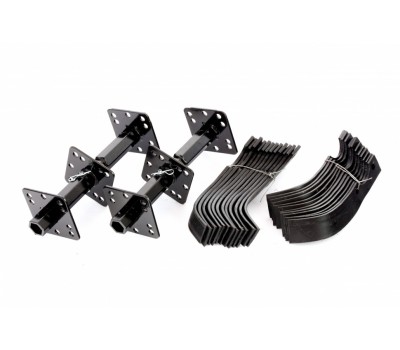 Мотоблок DPT-270X, 7 л.с, дисковое сцепление, ширина 90 см, глубина 35 см, фрез 3 х 4, ВОМ, передачи 2В/1Н Denzel