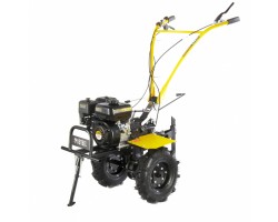 Мотоблок DPT-270X, 7 л.с, дисковое сцепление, ширина 90 см, глубина 35 см, фрез 3 х 4, ВОМ, передачи 2В/1Н Denzel