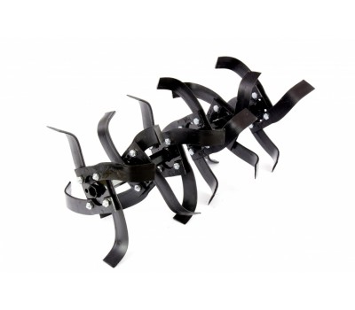 Мотоблок DPT-270X, 7 л.с, дисковое сцепление, ширина 90 см, глубина 35 см, фрез 3 х 4, ВОМ, передачи 2В/1Н Denzel