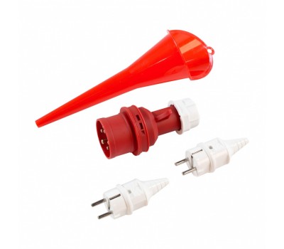 Генератор бензиновый PS 80 E-3, 6.6 кВт, 400 В, 25 л, электростартер Denzel