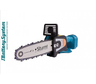 Аккумуляторная цепная пила Sturm! CSC1808BL 1BatterySystem без ЗУ и АКБ Аккумуляторная цепная пила Sturm! CSC1808BL 1BatterySystem без ЗУ и АКБ