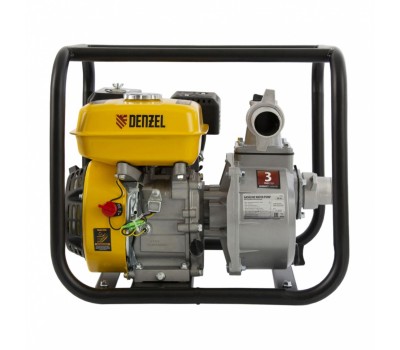 Мотопомпа бензиновая для чистой воды PX-50, 7 л.с, 2, 600 л/мин, глубина 8 м, напор 30 м Denzel