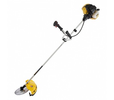 Триммер бензиновый DTL-43, 43 см3, неразъемная штанга, состоит из 2 частей Denzel