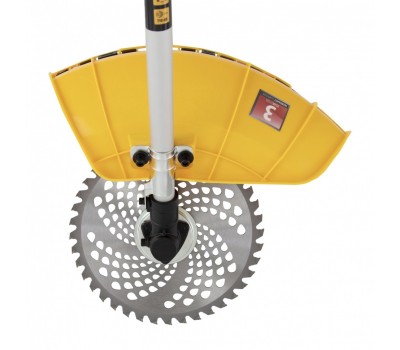 Триммер бензиновый DTL-43, 43 см3, неразъемная штанга, состоит из 2 частей Denzel