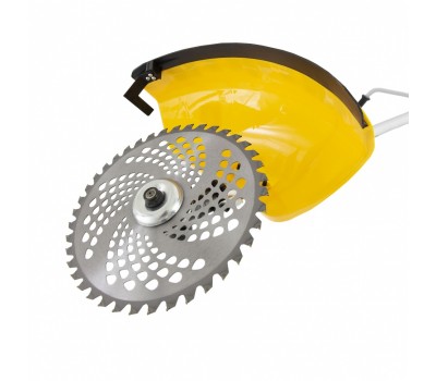 Триммер бензиновый DTL-43, 43 см3, неразъемная штанга, состоит из 2 частей Denzel