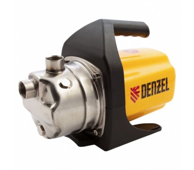 Садовый поверхностный насос GP 1000Х, 1000 Вт, 3500 л/ч, подъем 44 м, нержавейка Denzel