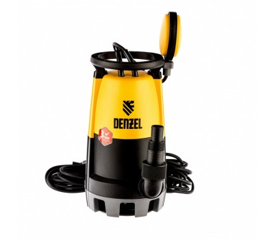 Дренажный насос для чистой и грязной воды DP900S, 900 Вт, напор 9 м, 18000 л/ч Denzel