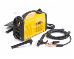 Аппарат инверторный дуговой сварки ММА-160ID, 160 А, ПВР 60%, диаметр электрода 1.6-3.2 мм, провод 2 м Denzel