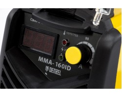 Аппарат инверторный дуговой сварки ММА-160ID, 160 А, ПВР 60%, диаметр электрода 1.6-3.2 мм, провод 2 м Denzel-foto3