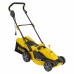 Газонокосилка электрическая GM-1800, 1800 Вт, ширина 38 см, 6 уровней, травосборник 40 л. Denzel