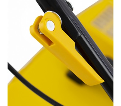 Газонокосилка электрическая GM-1800, 1800 Вт, ширина 38 см, 6 уровней, травосборник 40 л. Denzel