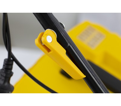 Газонокосилка электрическая GM-1800, 1800 Вт, ширина 38 см, 6 уровней, травосборник 40 л. Denzel