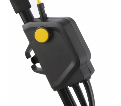 Газонокосилка электрическая GM-1800, 1800 Вт, ширина 38 см, 6 уровней, травосборник 40 л. Denzel