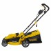 Газонокосилка электрическая GM-1800, 1800 Вт, ширина 38 см, 6 уровней, травосборник 40 л. Denzel