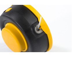 Катушка универсальная триммерная, гайка М10 х 1.25, М8, М12, винт М8-М10, левая резьба, шаг 1.5 мм Denzel-foto3