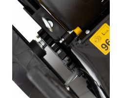 Газонокосилка аккумуляторная бесщеточная RLM450-36, Li-ion, 36 В, 4 Ач, 450 мм, травосборник 40 л Denzel-foto22