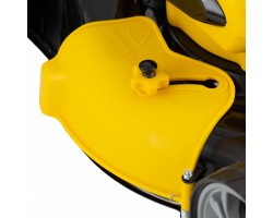 Газонокосилка аккумуляторная бесщеточная RLM450-36, Li-ion, 36 В, 4 Ач, 450 мм, травосборник 40 л Denzel-foto20