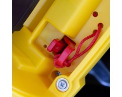 Газонокосилка аккумуляторная бесщеточная RLM450-36, Li-ion, 36 В, 4 Ач, 450 мм, травосборник 40 л Denzel-foto17