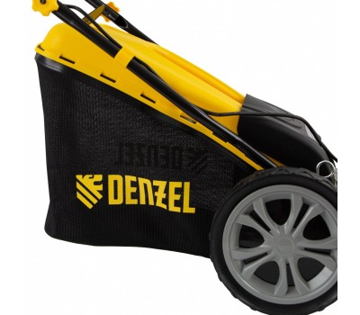 Газонокосилка аккумуляторная бесщеточная RLM450-36, Li-ion, 36 В, 4 Ач, 450 мм, травосборник 40 л Denzel