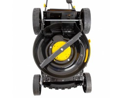 Газонокосилка аккумуляторная бесщеточная RLM450-36, Li-ion, 36 В, 4 Ач, 450 мм, травосборник 40 л Denzel-foto9