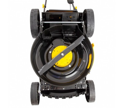 Газонокосилка аккумуляторная бесщеточная RLM450-36, Li-ion, 36 В, 4 Ач, 450 мм, травосборник 40 л Denzel