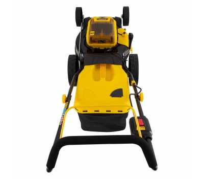 Газонокосилка аккумуляторная бесщеточная RLM450-36, Li-ion, 36 В, 4 Ач, 450 мм, травосборник 40 л Denzel