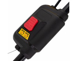 Газонокосилка аккумуляторная бесщеточная RLM450-36, Li-ion, 36 В, 4 Ач, 450 мм, травосборник 40 л Denzel-foto11