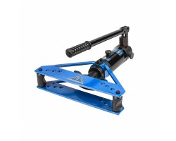 Трубогиб гидравлический горизонтальный, 6т, башмаки 1/2-1, в металлическом кейсе STELS