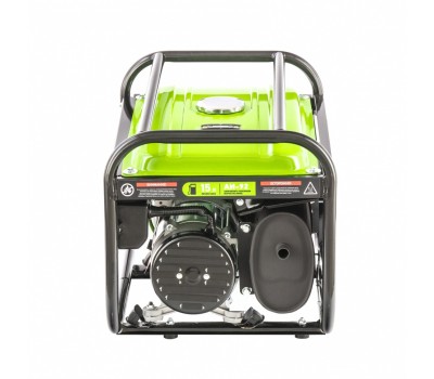 Генератор бензиновый БС-3500, 3.2 кВт, 230В, четырехтактный, 15 л, ручной стартер Сибртех