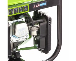 Генератор бензиновый БС-3500, 3.2 кВт, 230В, четырехтактный, 15 л, ручной стартер Сибртех-foto3