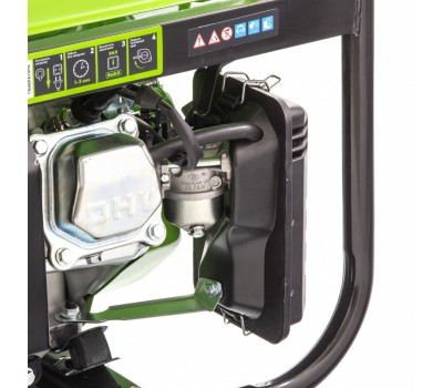 Генератор бензиновый БС-3500, 3.2 кВт, 230В, четырехтактный, 15 л, ручной стартер Сибртех