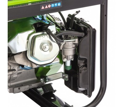 Генератор бензиновый БС-8000, 6,6 кВт, 230В, четырехтактный, 25 л, ручной стартер Сибртех