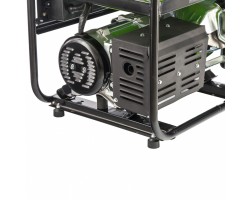 Генератор бензиновый БС-8000, 6,6 кВт, 230В, четырехтактный, 25 л, ручной стартер Сибртех-foto13