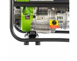 Генератор бензиновый БС-8000, 6,6 кВт, 230В, четырехтактный, 25 л, ручной стартер Сибртех-foto10