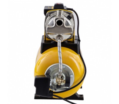 Насосная станция PS1000Х, 1000 Вт, 3500 л/ч, ресивер 24 л, подъем 44 м, нержавейка Denzel