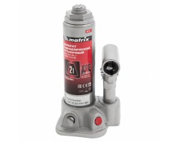 Домкрат гидравлический бутылочный, 2 т, высота подъема 181-345 мм Matrix-foto3