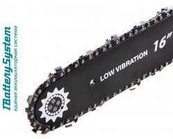 Аккумуляторная цепная пила Sturm! CSC3616BL 1BatterySystem-foto5