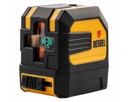 Лазерный уровень LX 03 Green, 30 м, 520 нм, резьба 1/4 Denzel