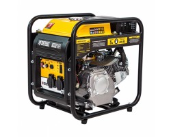 Генератор инверторный GT-3500iF, 3.5 кВт, 230 В, бак 5 л, открытый корпус, ручной старт Denzel