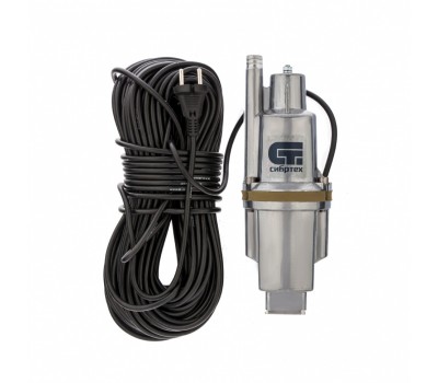 Вибрационный насос СВН300-40, верхний забор, 300 Вт, напор 75 м, 1200 л/ч, кабель 40 м Сибртех