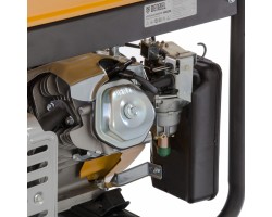 Генератор бензиновый PS 55 EA, 5.5 кВт, 230 В, 25 л, коннектор автоматики, электростартер Denzel-foto8