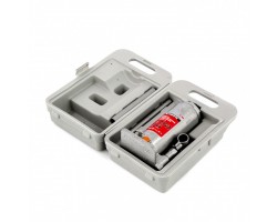 Домкрат гидравлический бутылочный, 6 т, h подъема 216-413 мм, в пластиковом кейсе Matrix-foto4