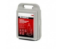 Домкрат гидравлический бутылочный, 4 т, h подъема 194-372 мм, в пластиковом кейсе Matrix-foto3