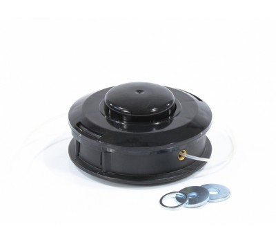 Катушка для триммера универсальная, подходит ко всем косам, идущим в комплекте с ножами Denzel