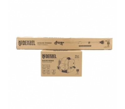 Триммер бензиновый DGT 330S, 33 см3, 1.8 л. с, разъемная штанга, состоит из 2 частей Denzel
