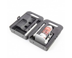 Домкрат гидравлический бутылочный, 3 т, высота подъема 194-372 мм, в пластиковый кейсе Matrix-foto3